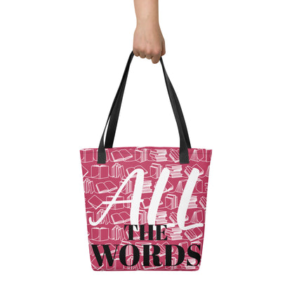 "All the Words" Tote Bag