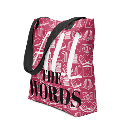 "All the Words" Tote Bag