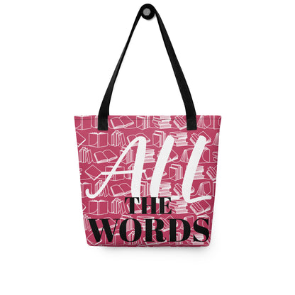 "All the Words" Tote Bag