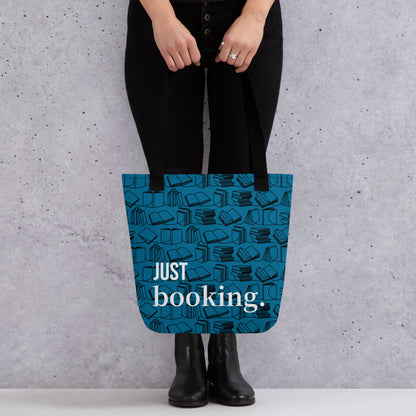 "Just Booking" Tote Bag