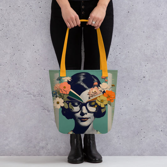 "Blissfully Bookish" Tote bag