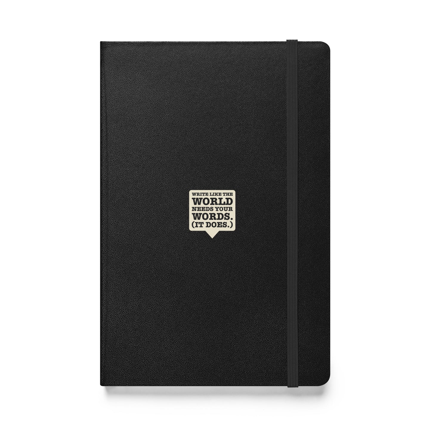 "Write Like the World Needs Your Words" Notebooks (cream)