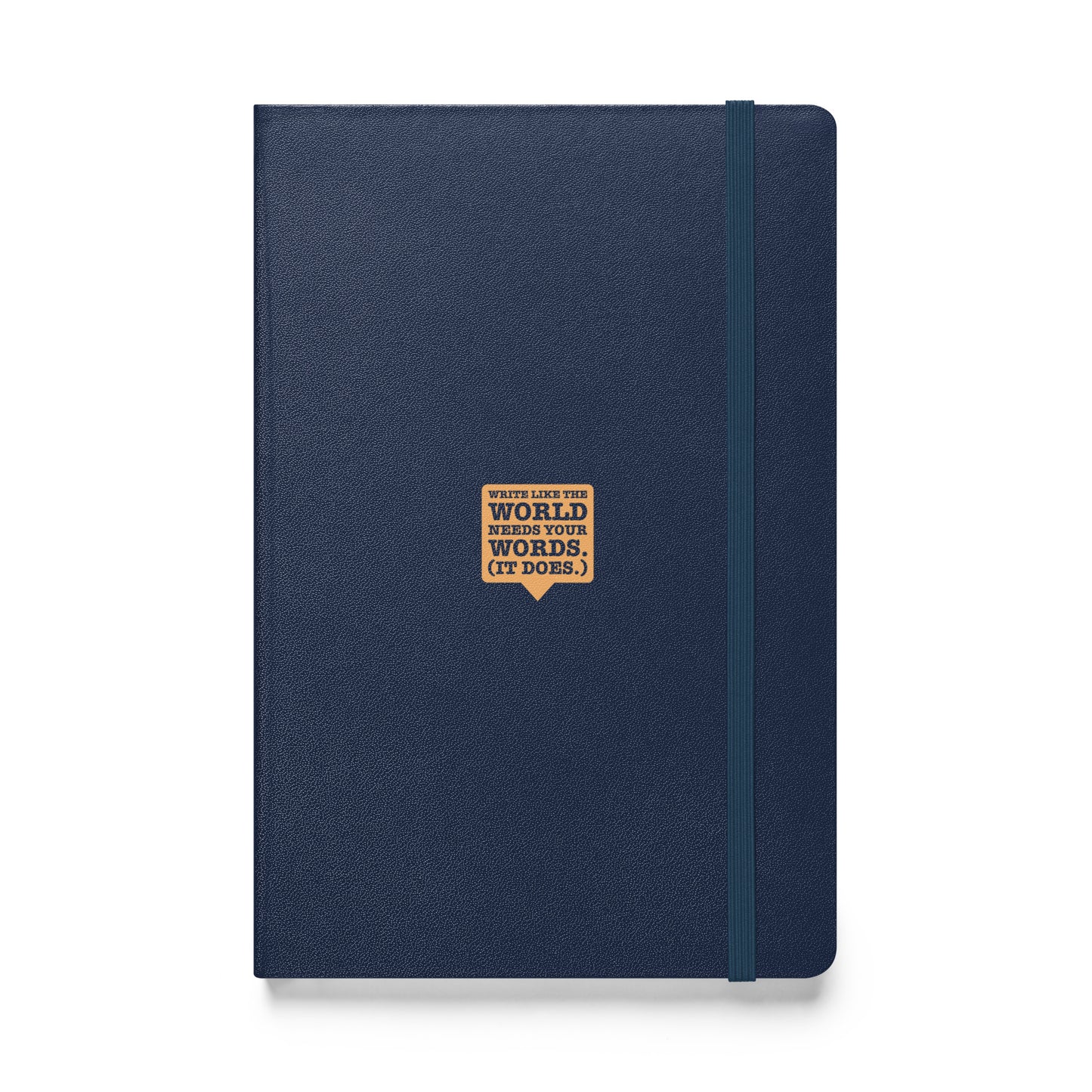 "Write Like the World Needs Your Words" Notebooks (orange)