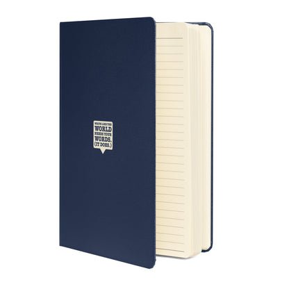 "Write Like the World Needs Your Words" Notebooks (cream)