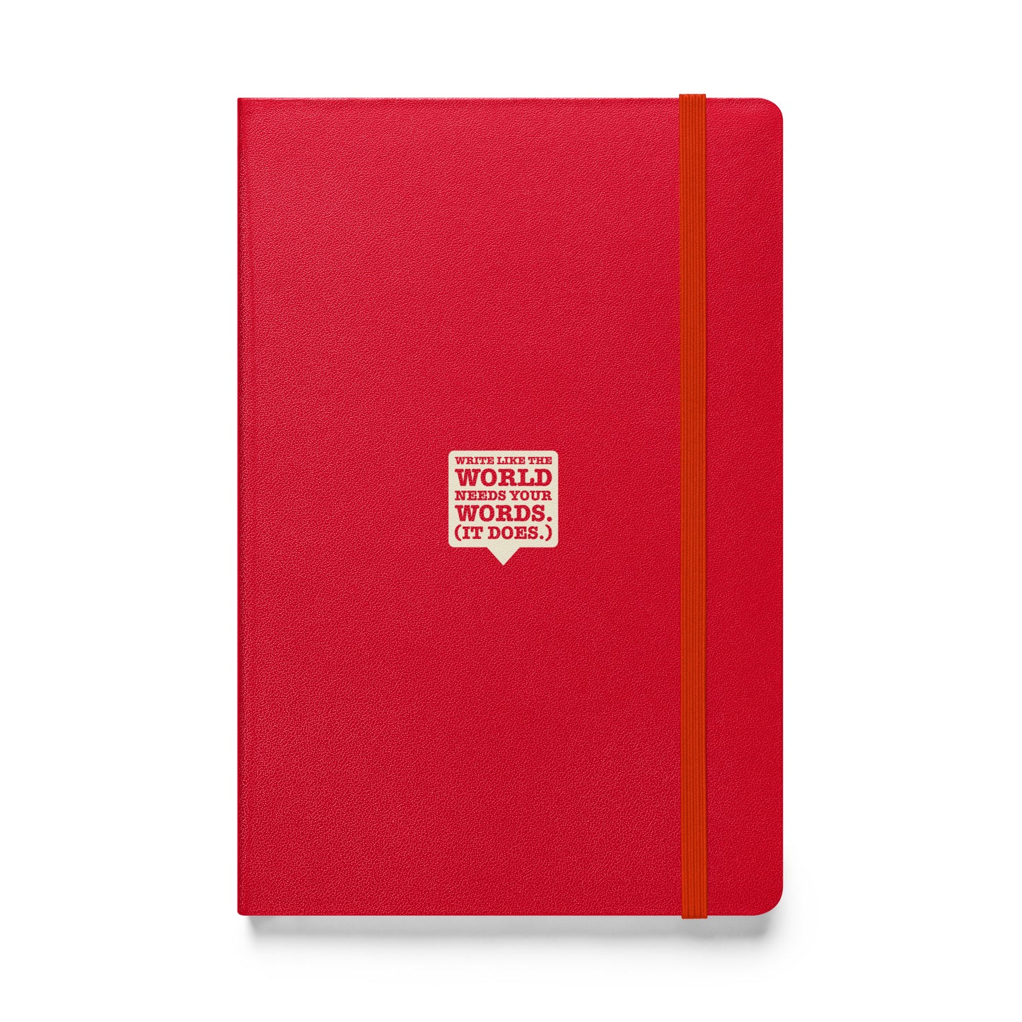 "Write Like the World Needs Your Words" Notebooks (cream)