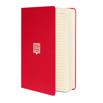 "Write Like the World Needs Your Words" Notebooks (cream)