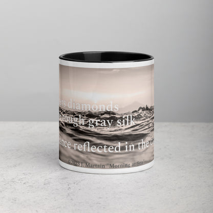 "Morning at Sea" Poetry Mug