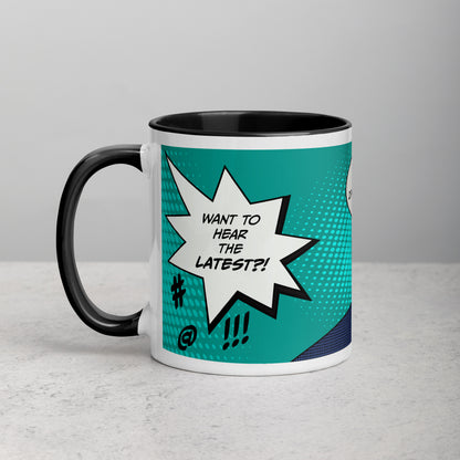 "No Drama" Retro Comic Mug