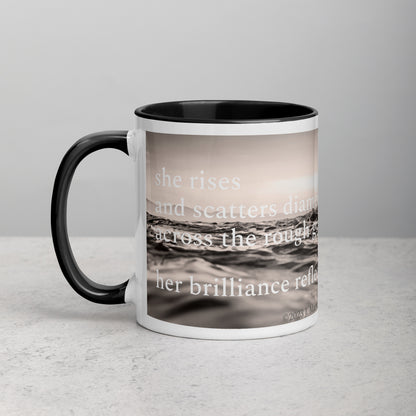 "Morning at Sea" Poetry Mug