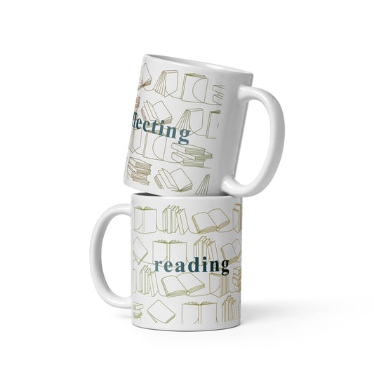 "Reading & Reflecting" Mug