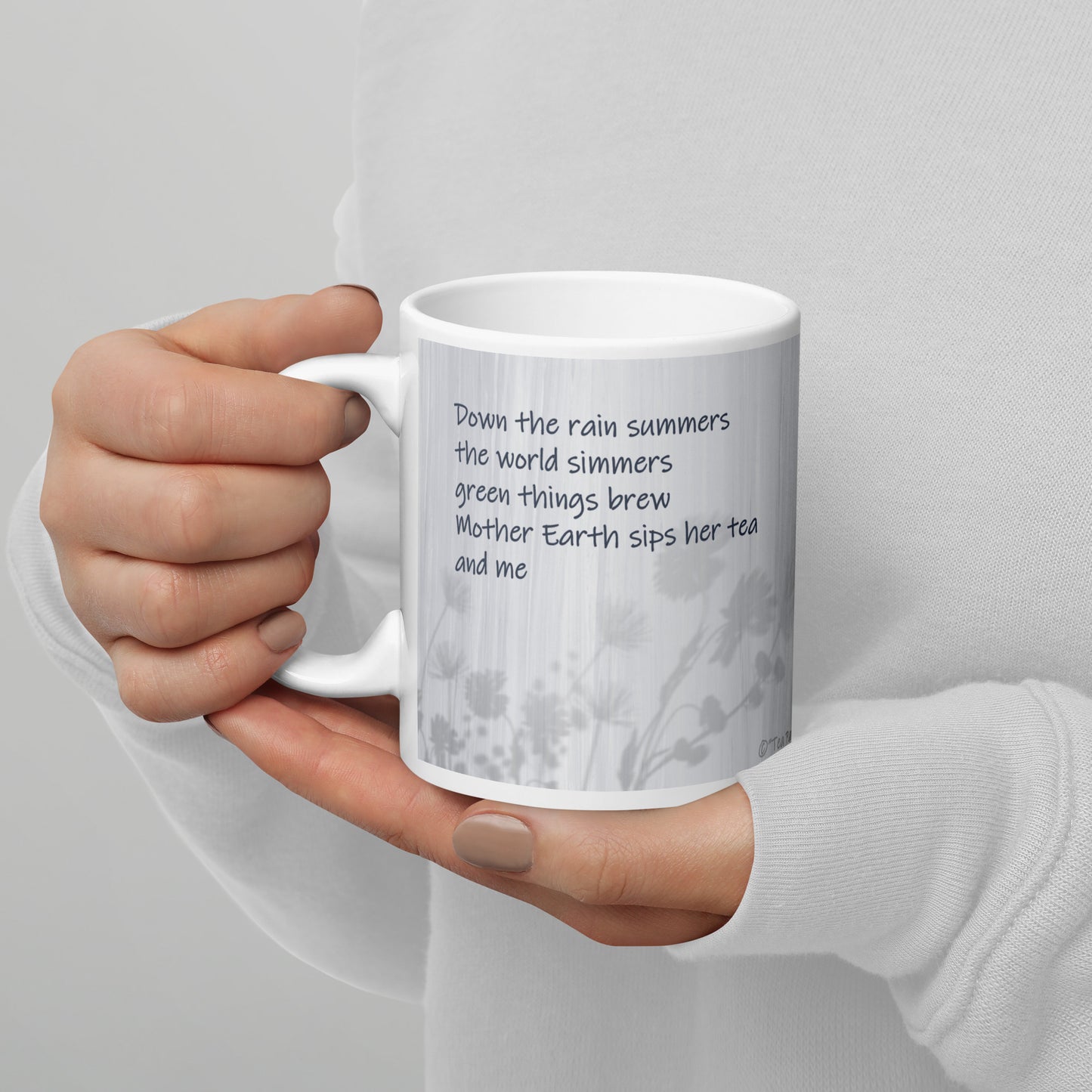 "Tea Party" Poetry Mug