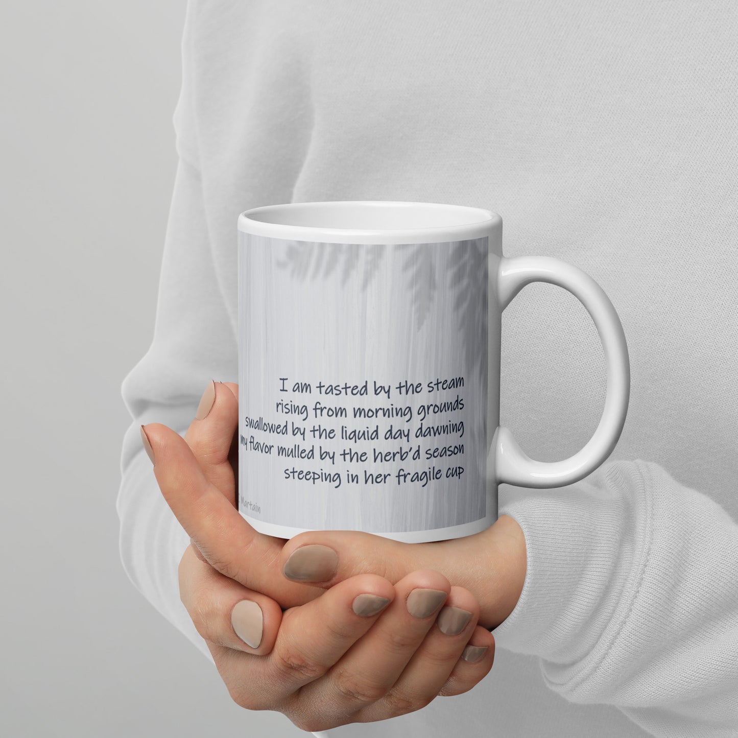 "Tea Party" Poetry Mug